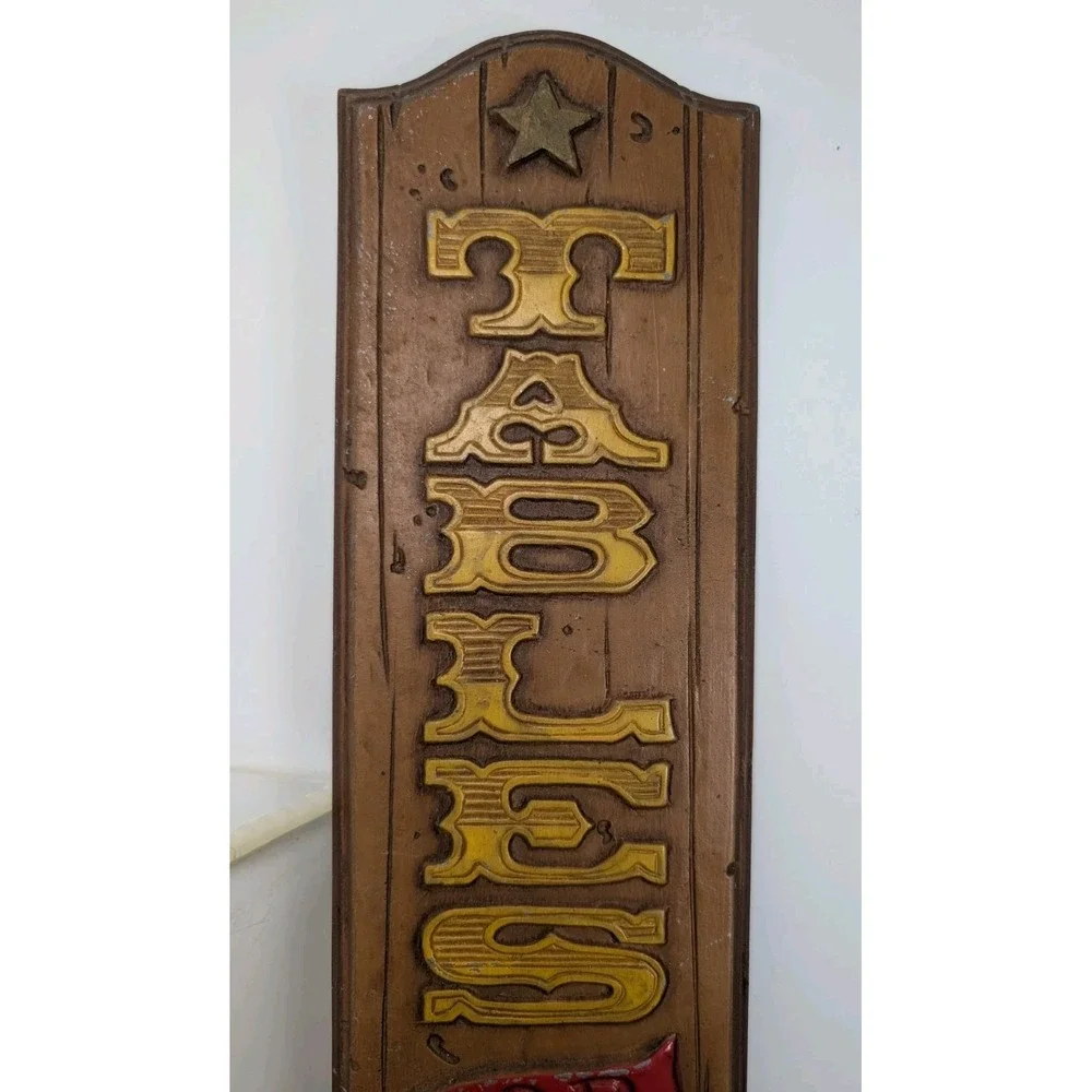 Wall Plaque Sign 